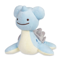 Officiële Pokemon center knuffel ditto transform Lapras +/- 16cm (breedt)